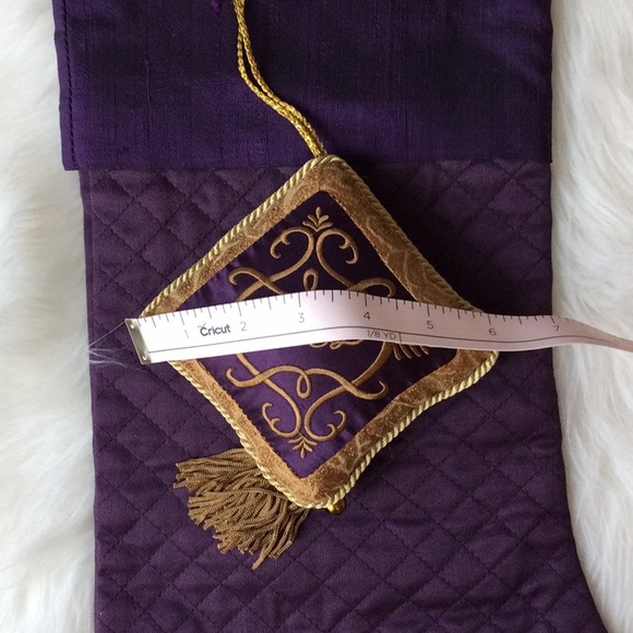 Ballard Designs Purple and Gold Holiday Decor - Picture 10 of 11